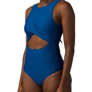 PRANA Corinne One-piece Swimsuit in Deep Indigo size Small